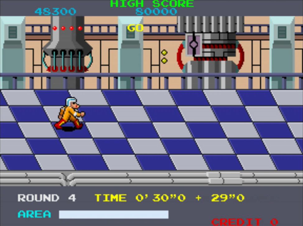 4、8、12など4の倍数のステージは、直前の3ステージ分の残りタイムが加算されるのも面白いアイデアだ