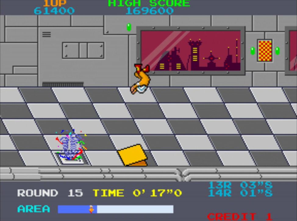 ジャンプ台と同様に、クラッカーの真上に着地を繰り返すことで連続大ジャンプが可能