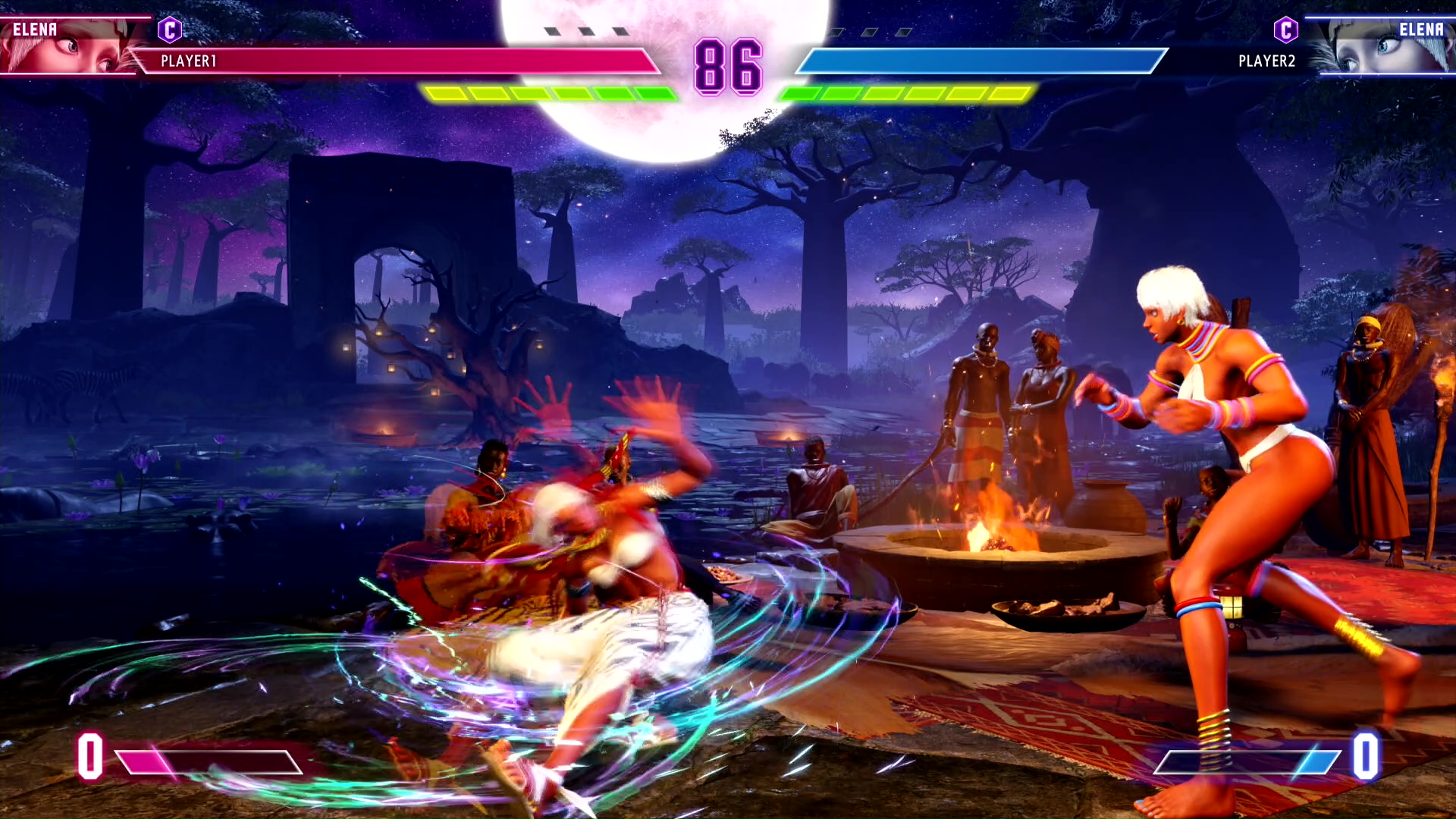 この技は連続で出すことができるので、相手の懐まで回転移動で近づくという使い方もできる