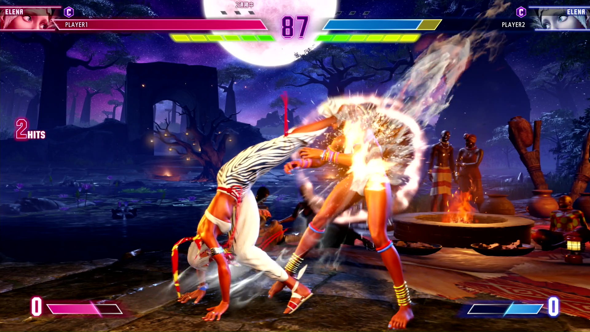 他のキャラクターの中Kと比べてリーチが短いので、差し返しなどで使うのは難しそうだ