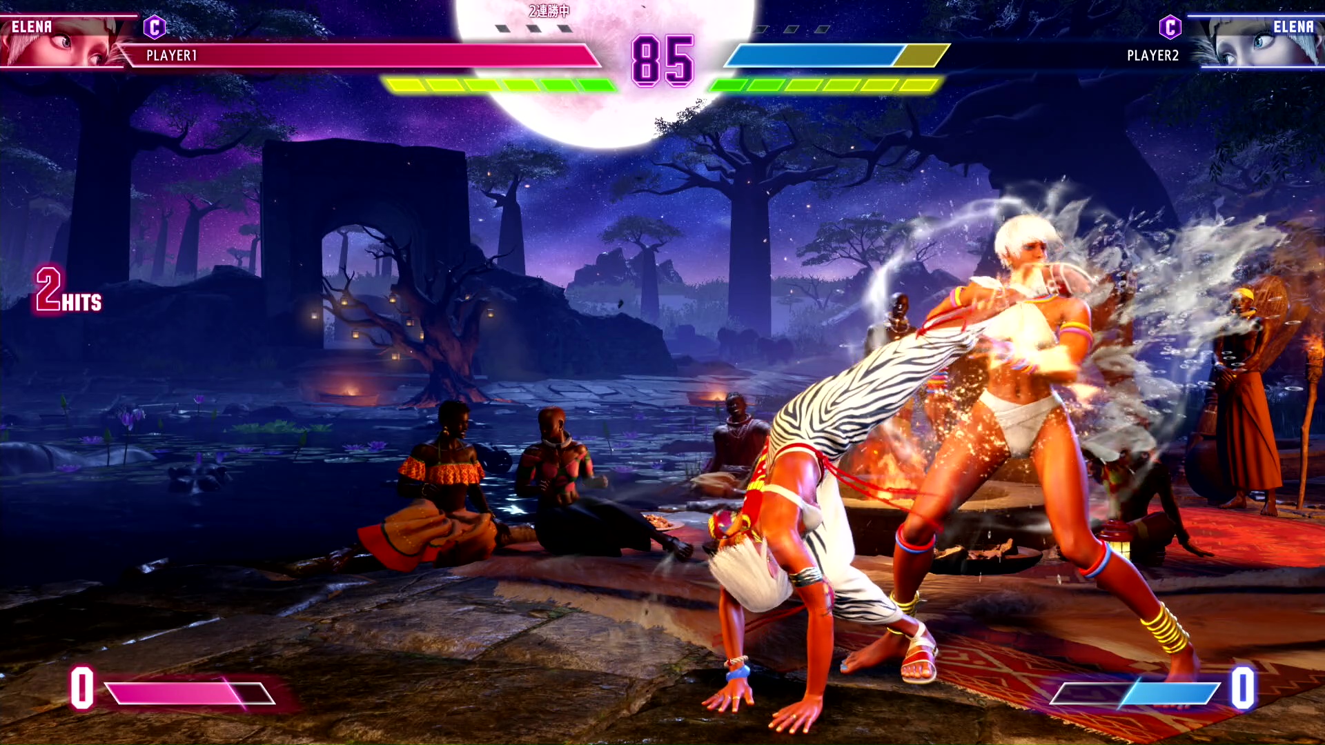 中段技のハンドスタンドウィップとこの技を混ぜて使えば、相手をかく乱させることができる