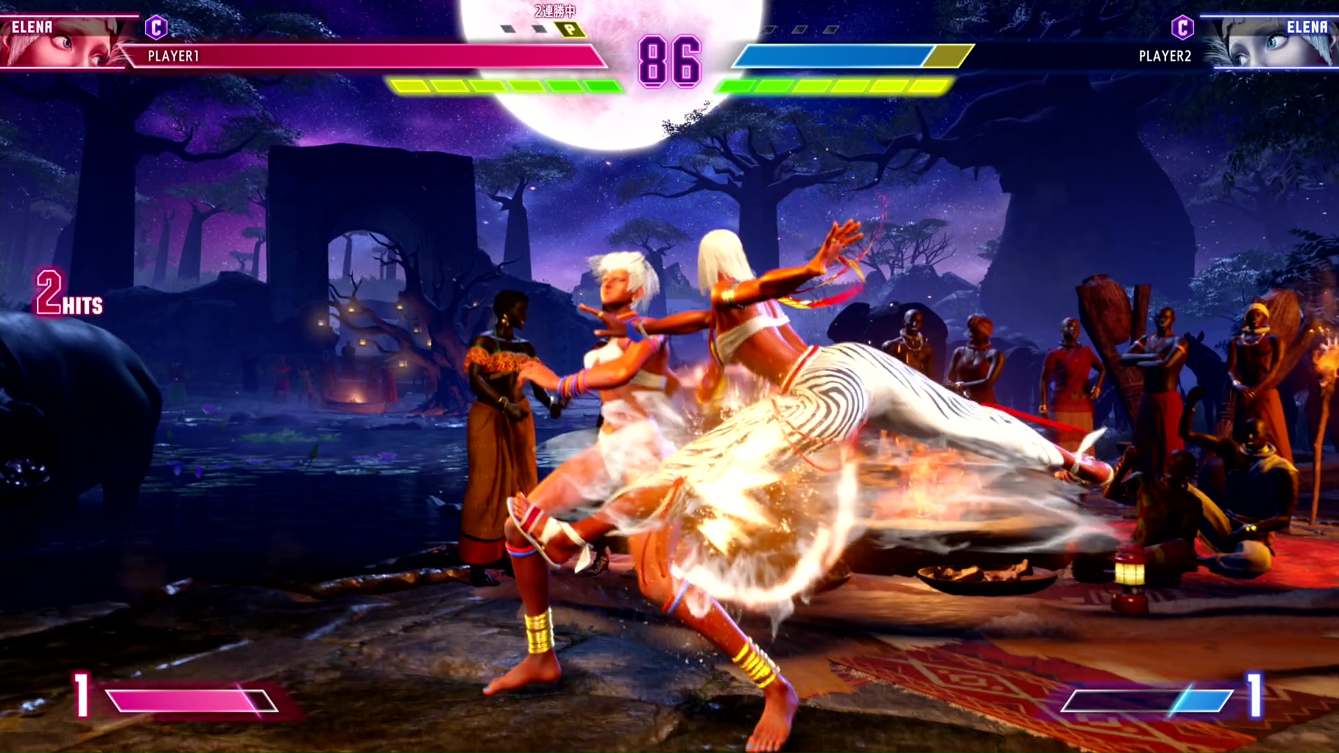 一段目で止めて投げたり、めくりでガード方向を逆にするなど、相手を揺さぶるのに効果的