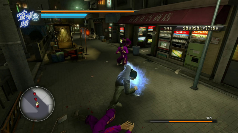 桐生と真島のそれぞれのバトルももちろん楽しい