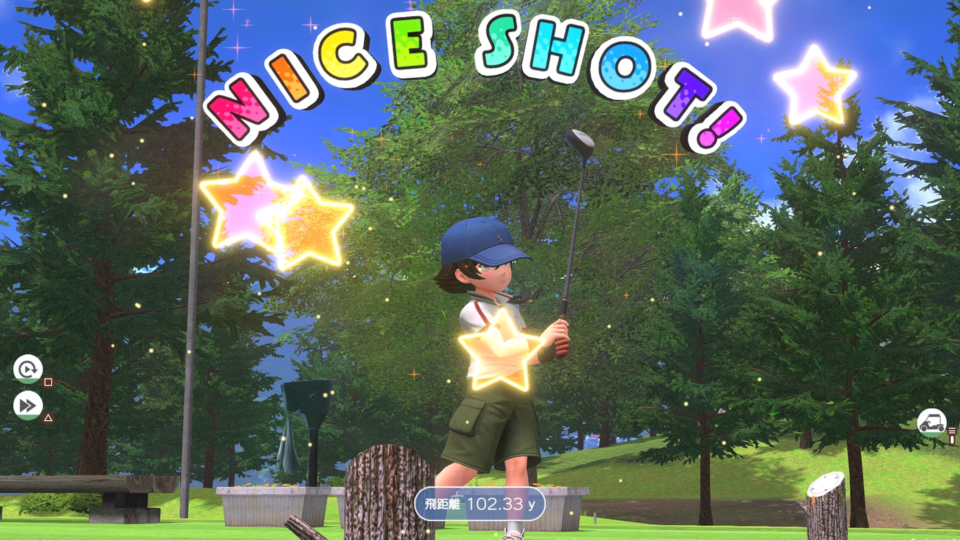 こちらも「みんなのGOLF4」のカズマが復活