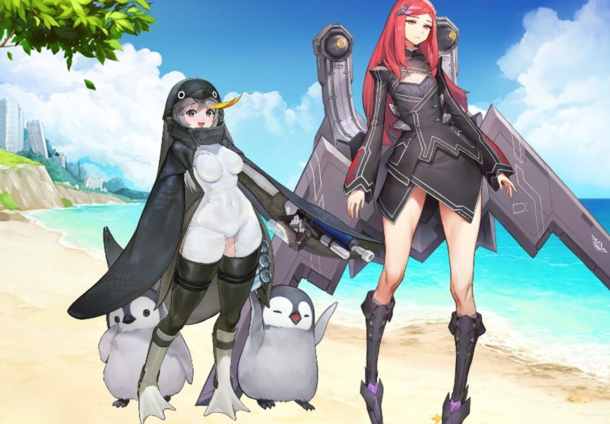 左：エンプレス　右：ナイトエンジェル