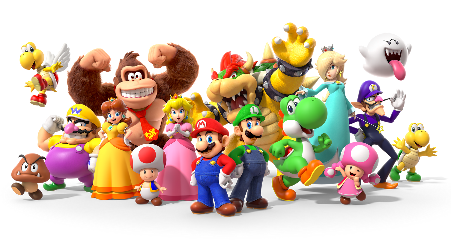 海外の任天堂公式サイト キャラクターのページより