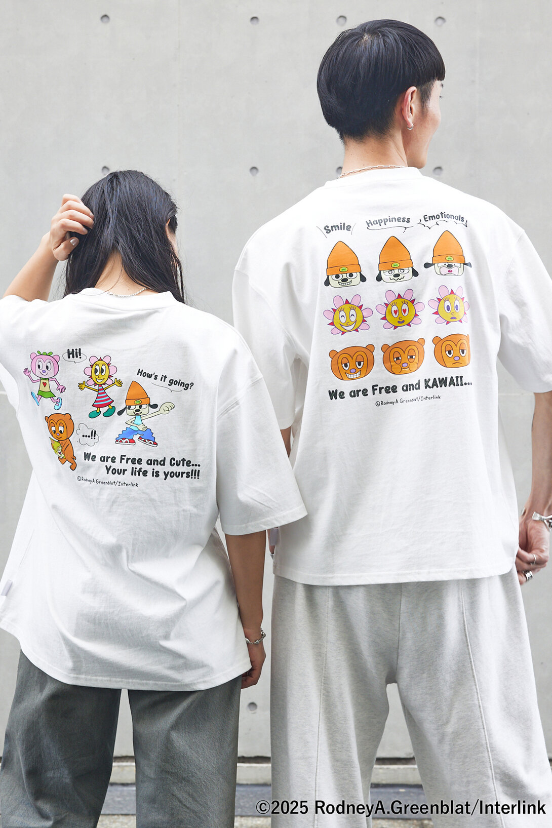 【Parappa The Rapper×LAROUTE】パラッパ ラッパー / プリントTシャツ / 半袖 / ユニセックス【WEB限定】/価格：5,940円