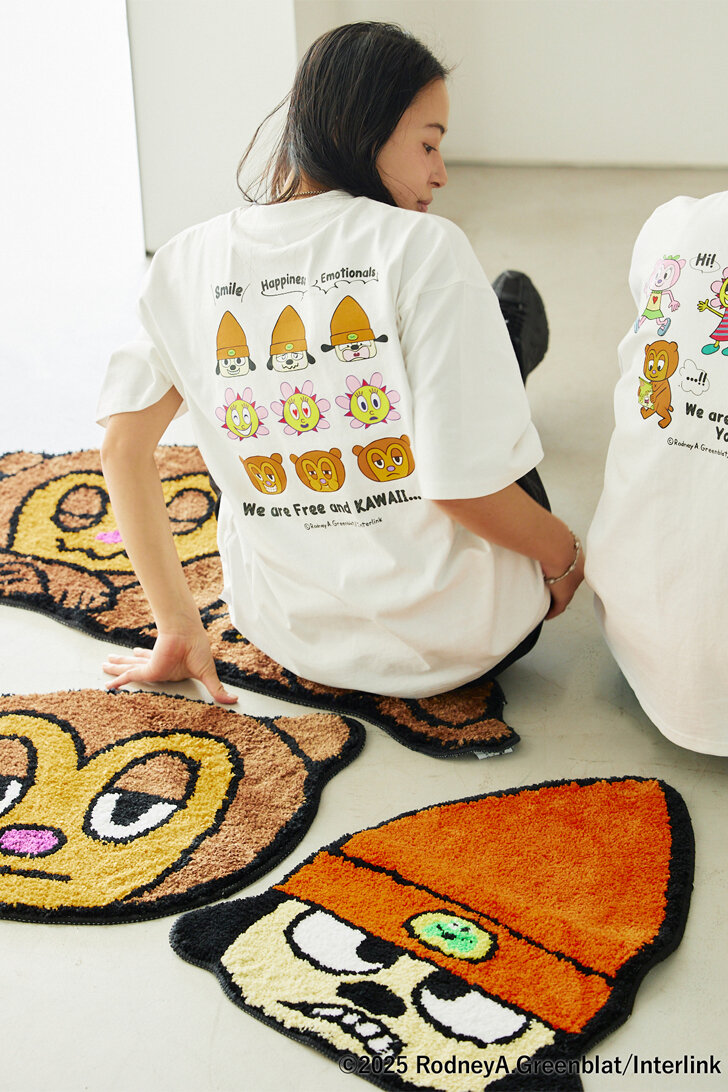 【Parappa The Rapper×LAROUTE】パラッパ ラッパー / フェイスラグマット / パラッパ / PJベリー【WEB限定】/価格：9,900円