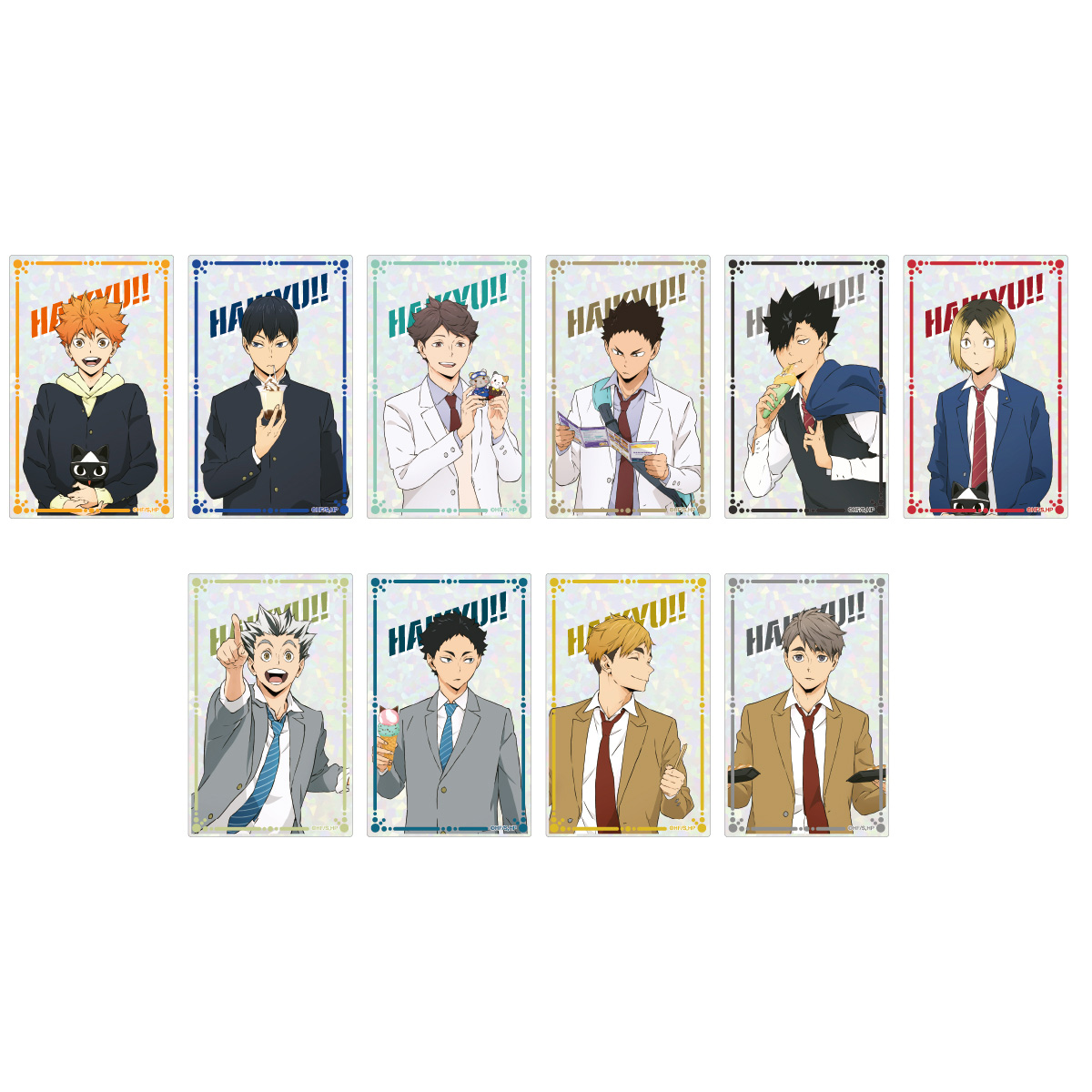 キラキラアクリルシートコレクション 価格：1個800円　※ランダム封入6