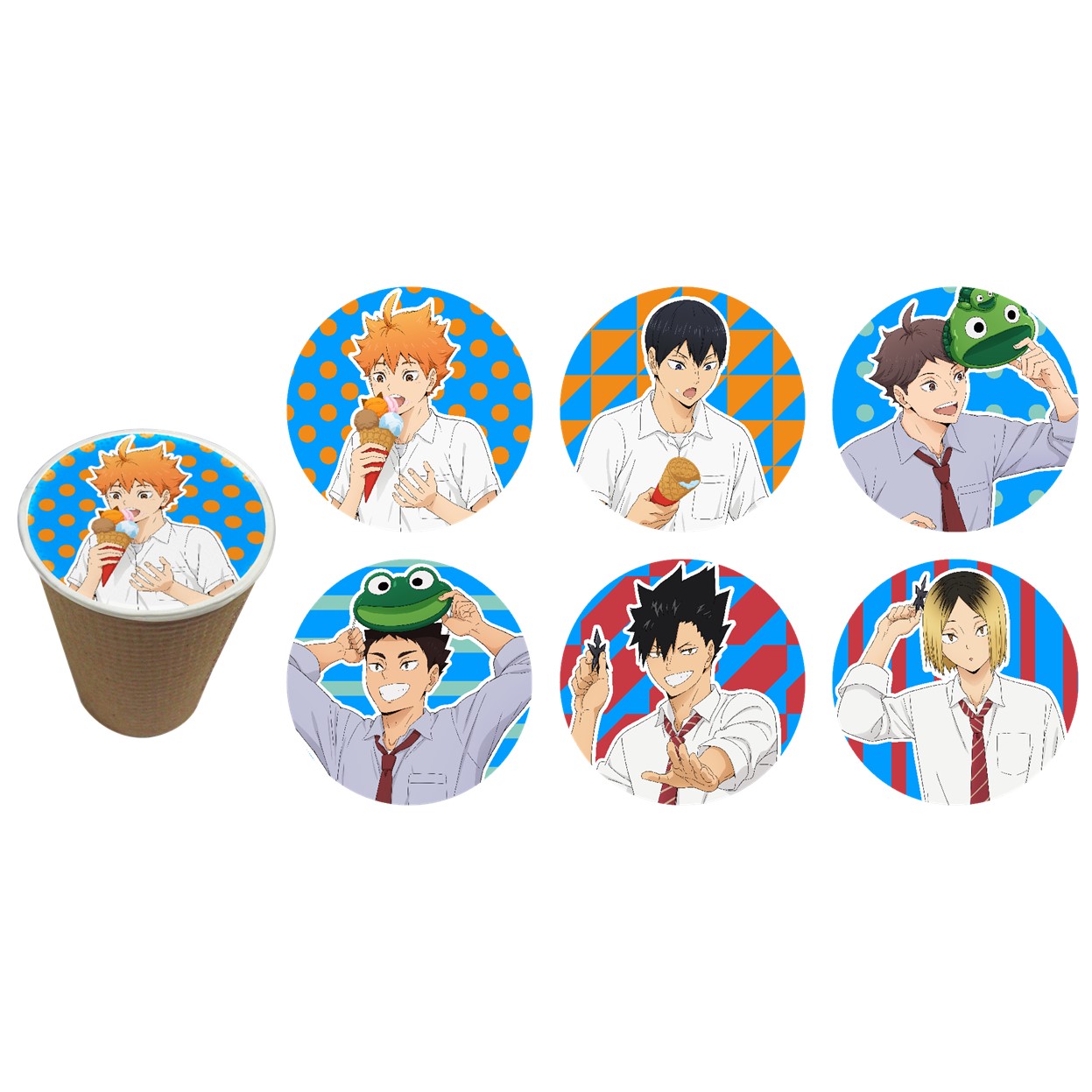 フォーチューンラテ(全6種) 各690円