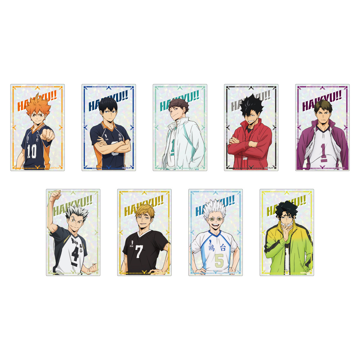 キラキラアクリルシートコレクション 価格：1個800円　※ランダム封入6