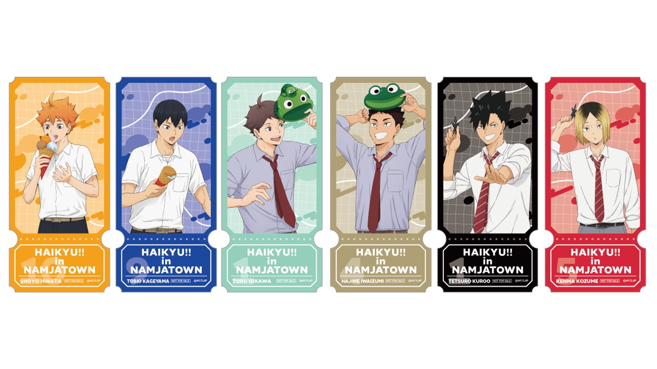 ＜店頭購入特典＞　ダイカットイラストシート(全6種)　※ランダム配付