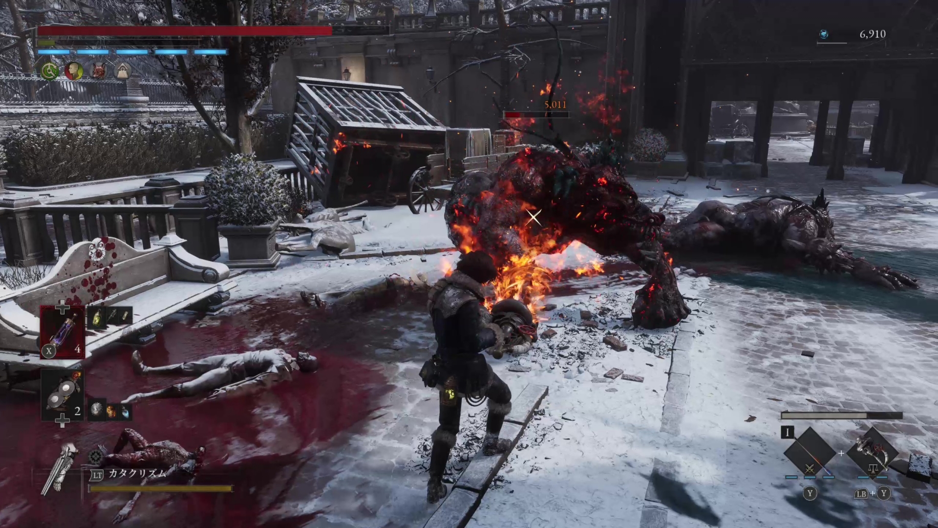 「未来の人形の溶接機」。スタミナ消費だけで炎攻撃が出せて便利