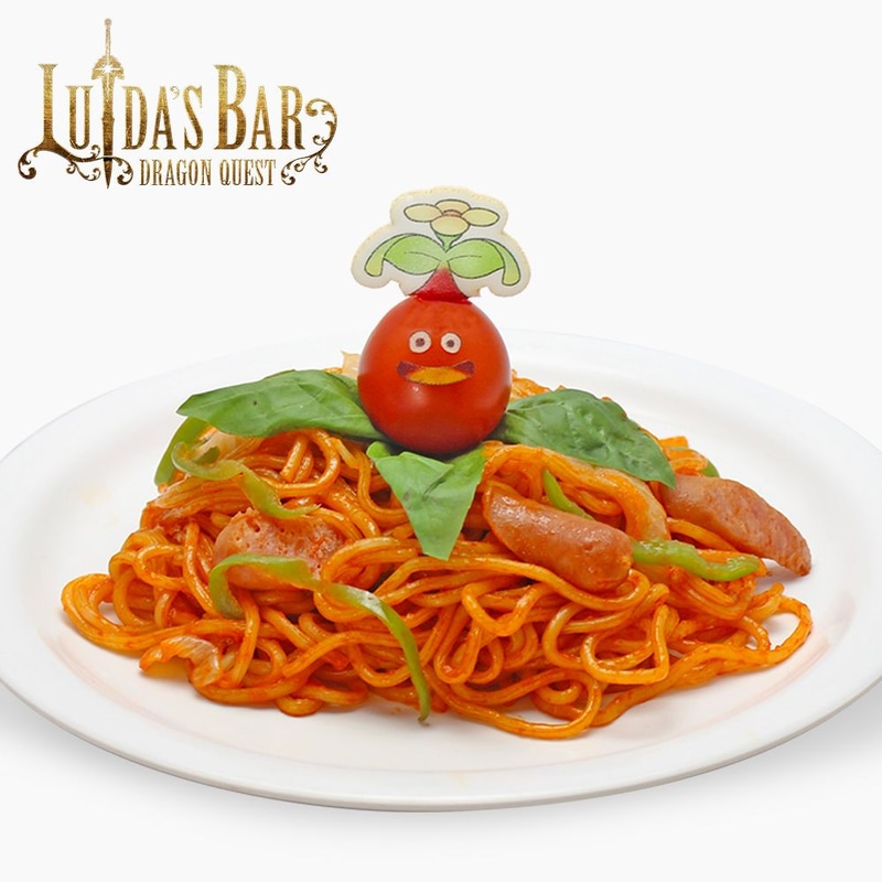 ふわふわ眠りの花粉が！　でもご安心ください！　バジルが香る懐かしいナポリタンは目が覚めるおいしさです！