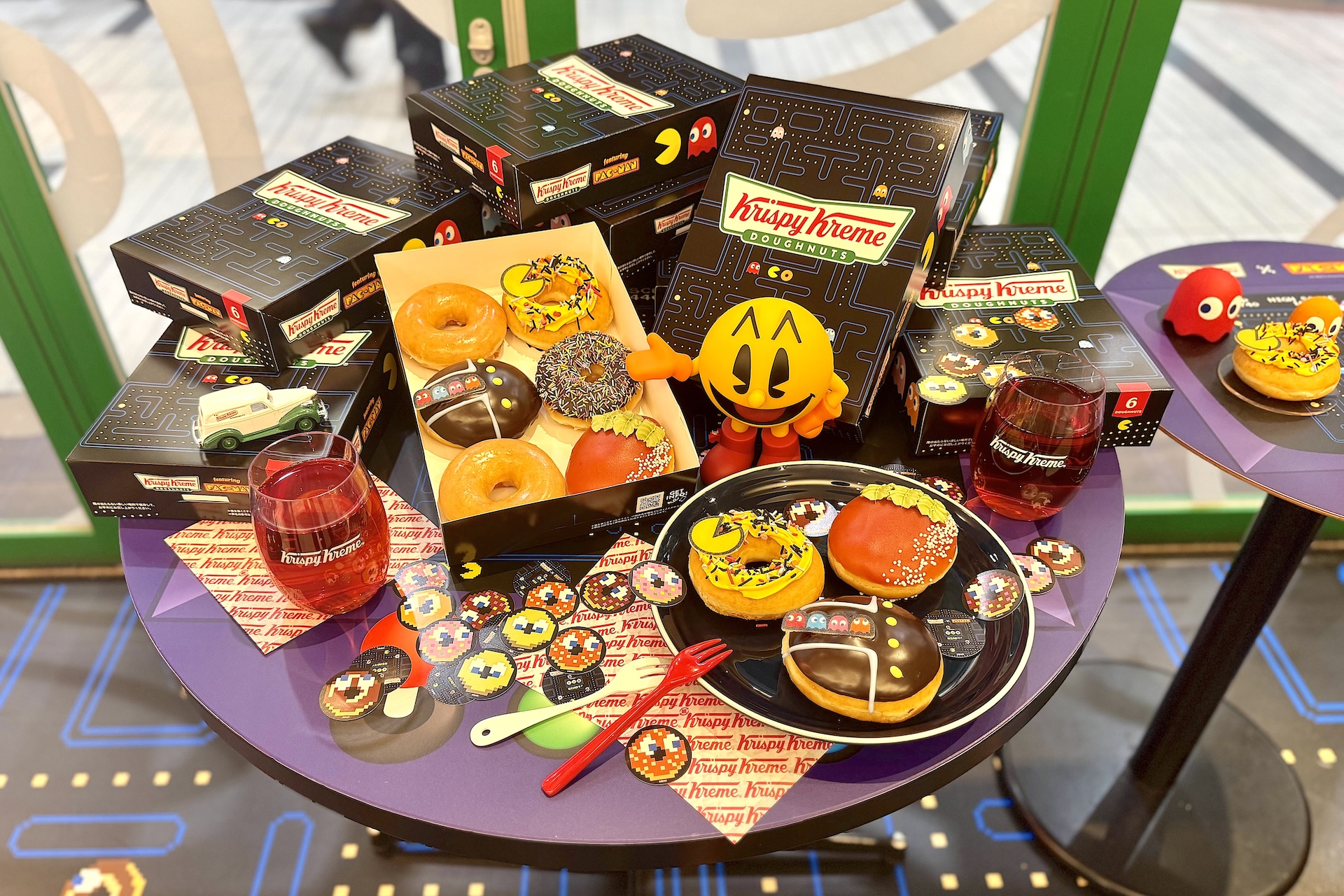 店内に用意されていたディスプレイをパシャり