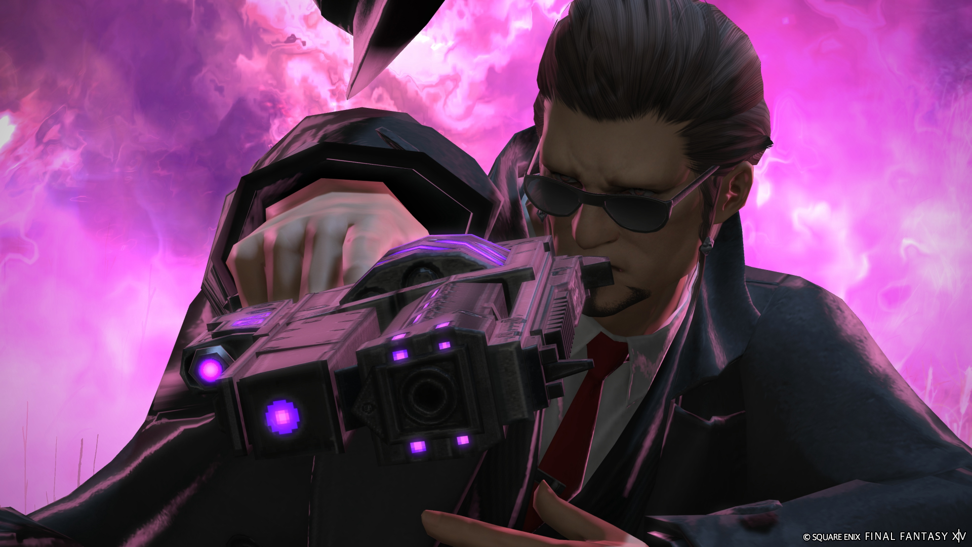 かっこいい武器を手にハードボイルドな戦闘？