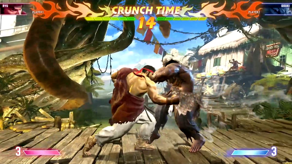 残り時間が僅かになるとクランチタイムに突入。消費カロリーが増えるため、最後の追い込みに