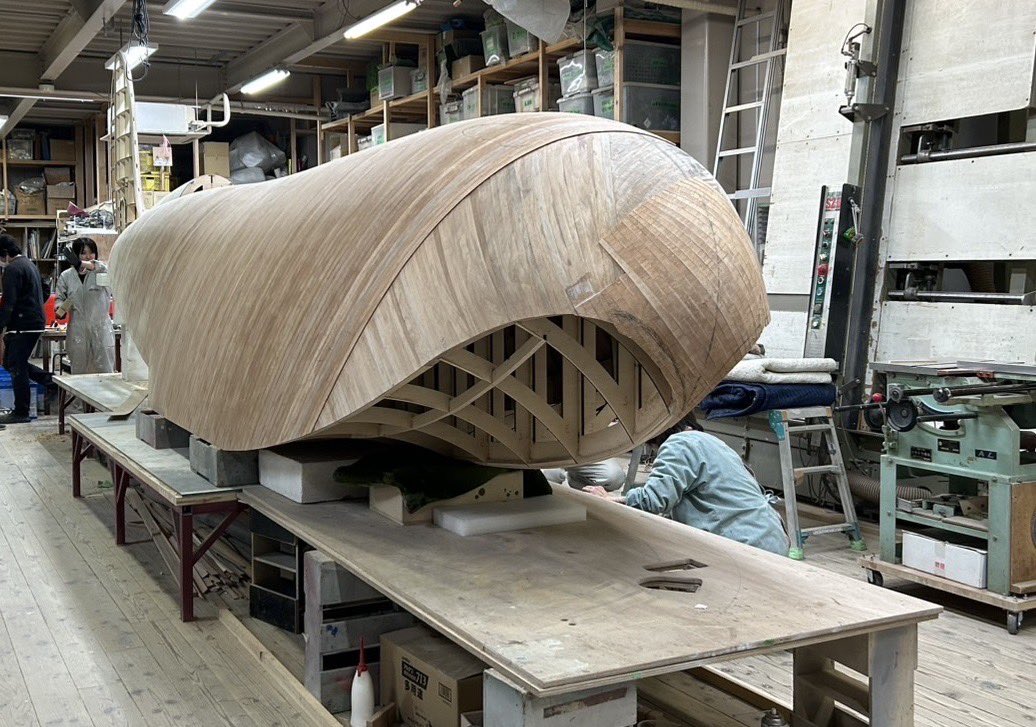 制作中のサボイアS-21