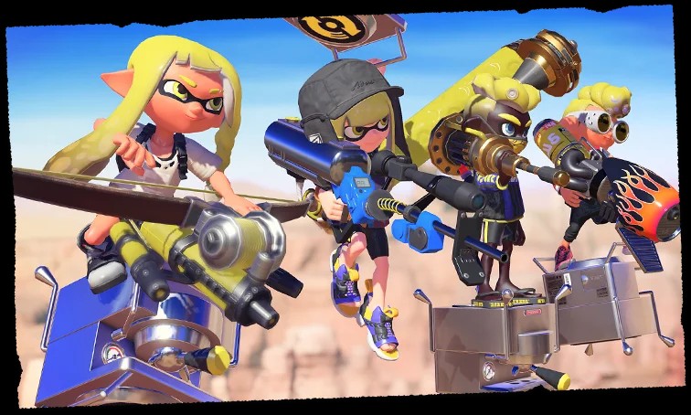 空中のスポナーからバトルがスタート。チームメンバーがある程度バラけてスポーンできるようになった