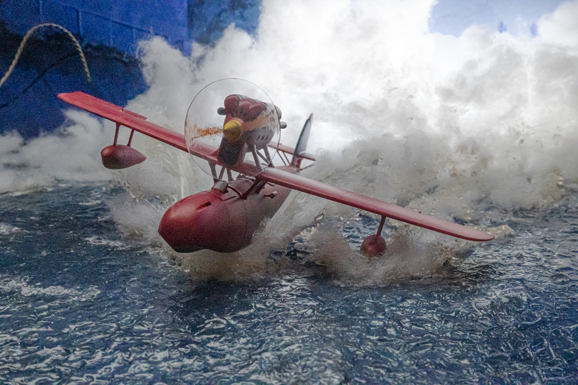 名場面を表現したジオラマ