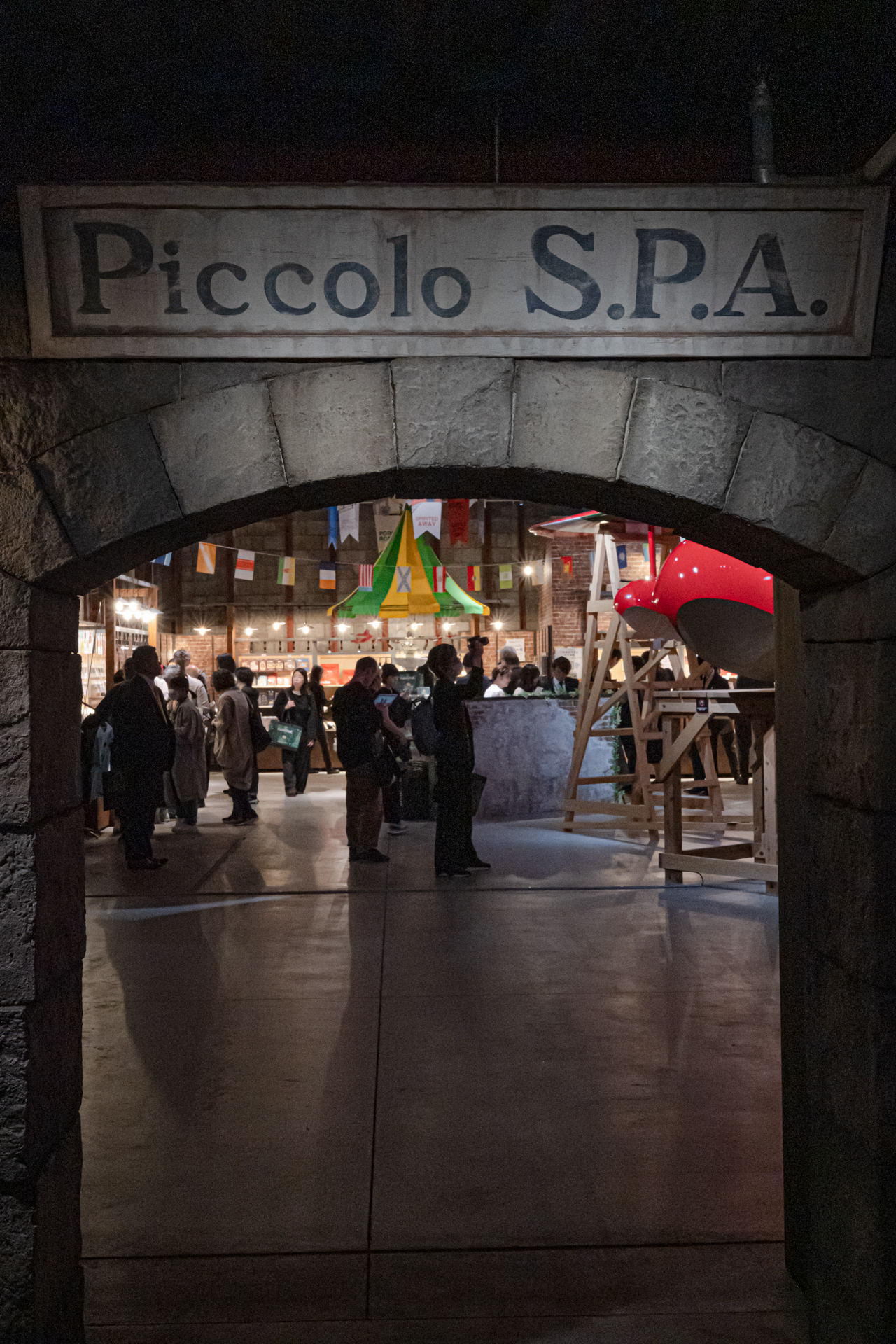 「紅の豚」展示エリア