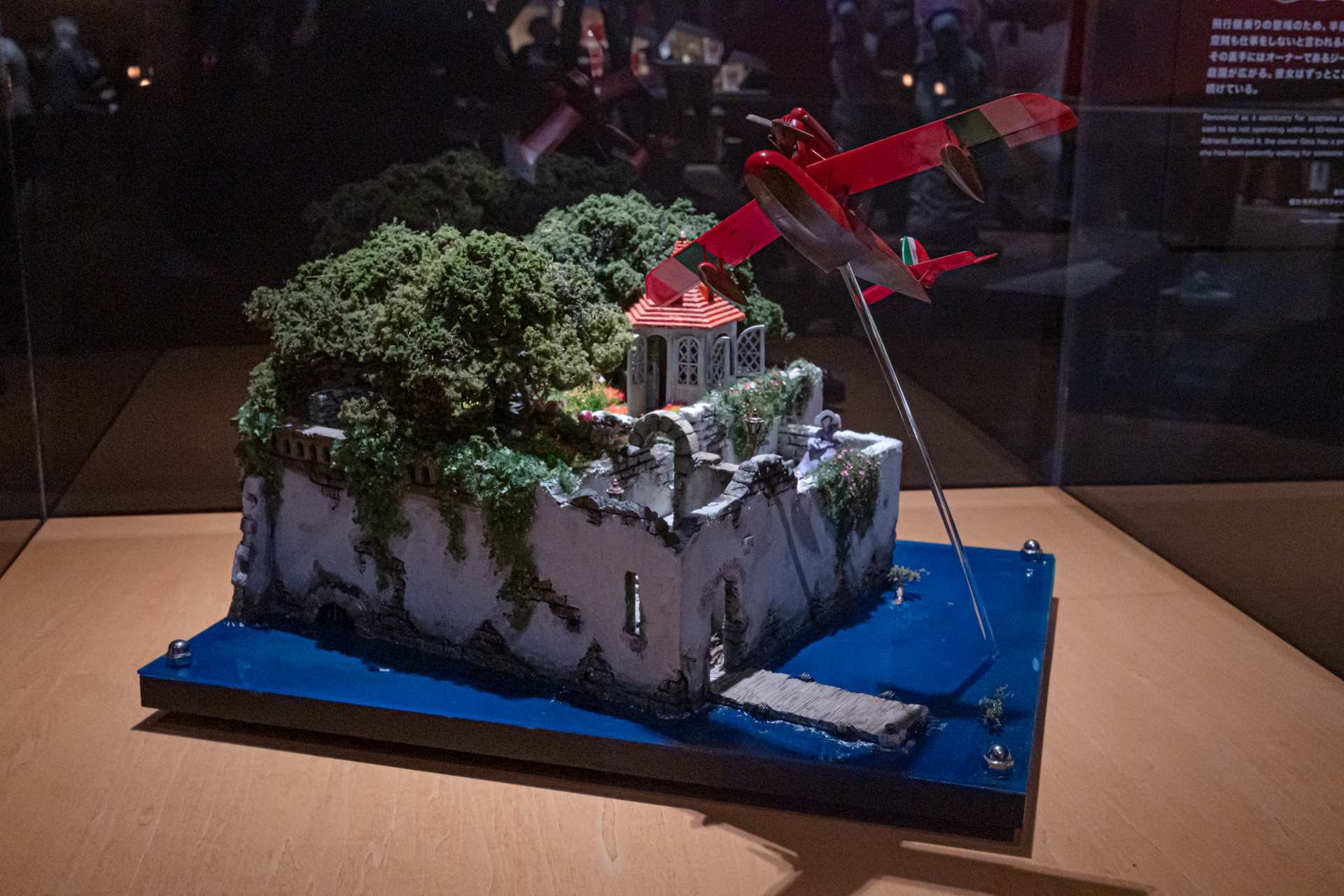 名場面を表現したジオラマ
