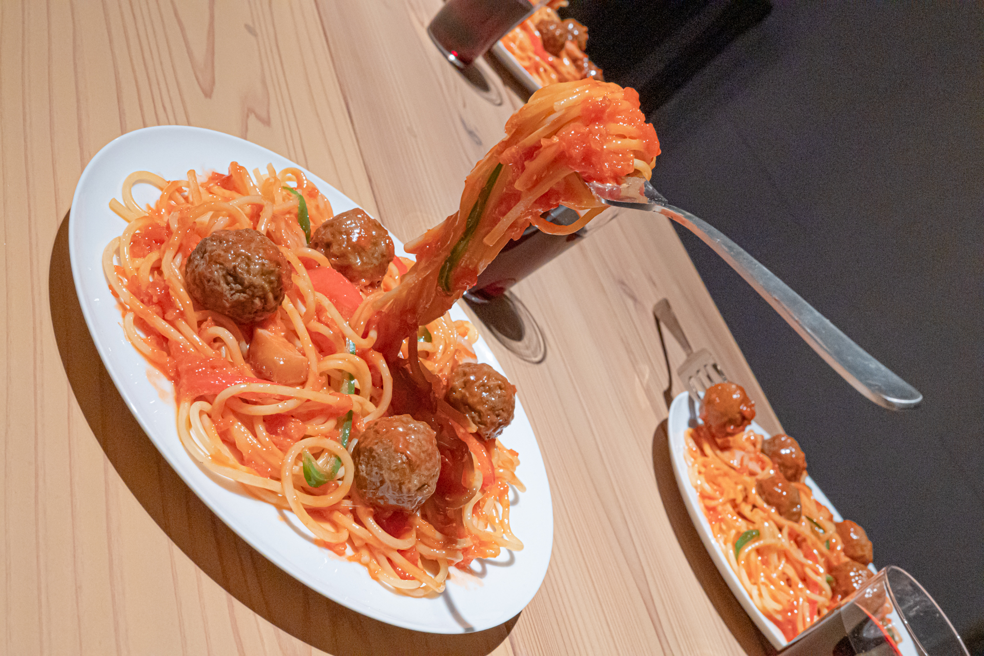 美味しそうなトマトパスタ