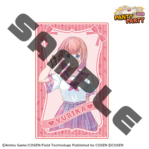 アクリルカード※他2枚についてはデザインを制作中です。