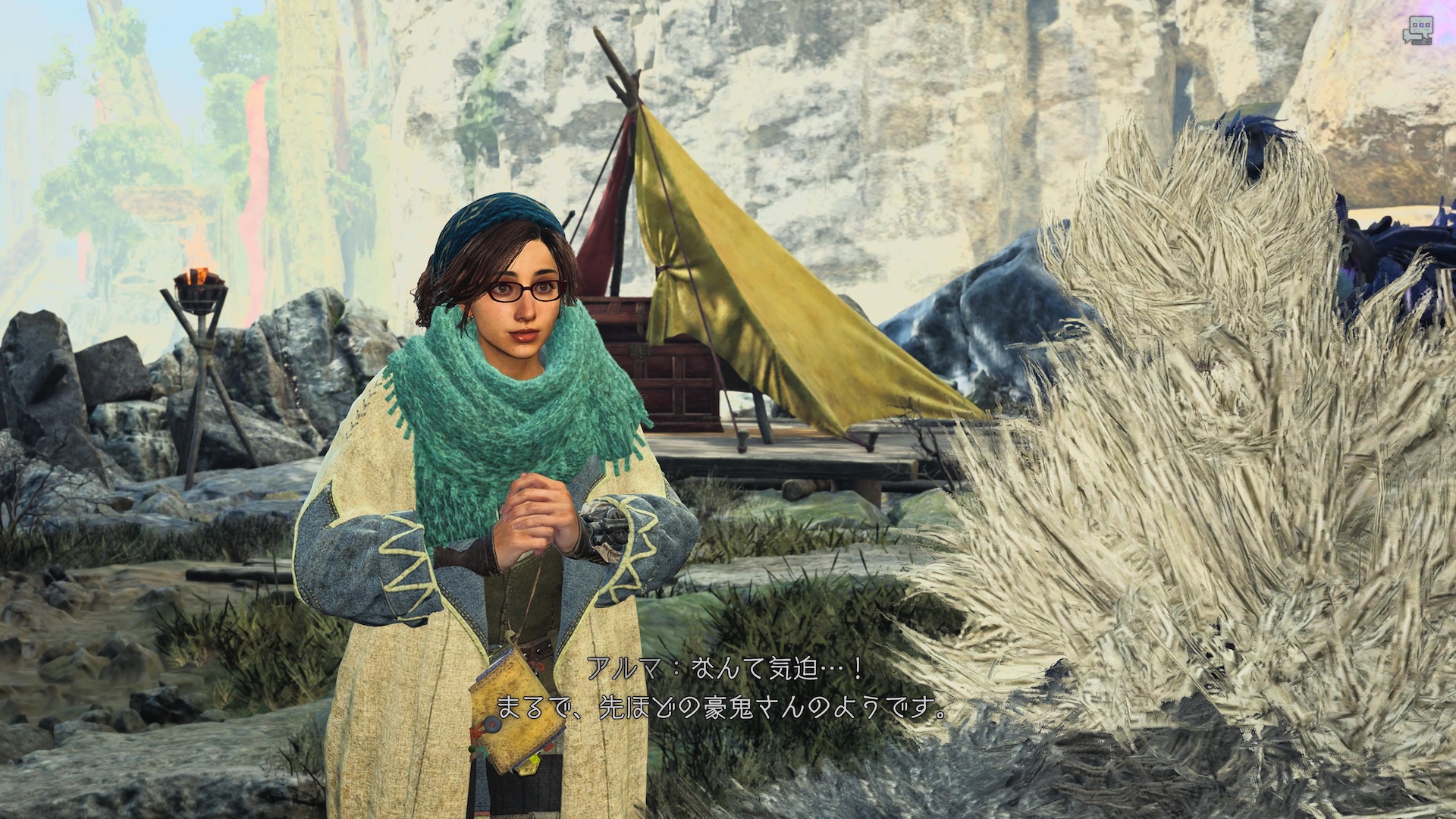 アルマさんとのやりとりが面白い