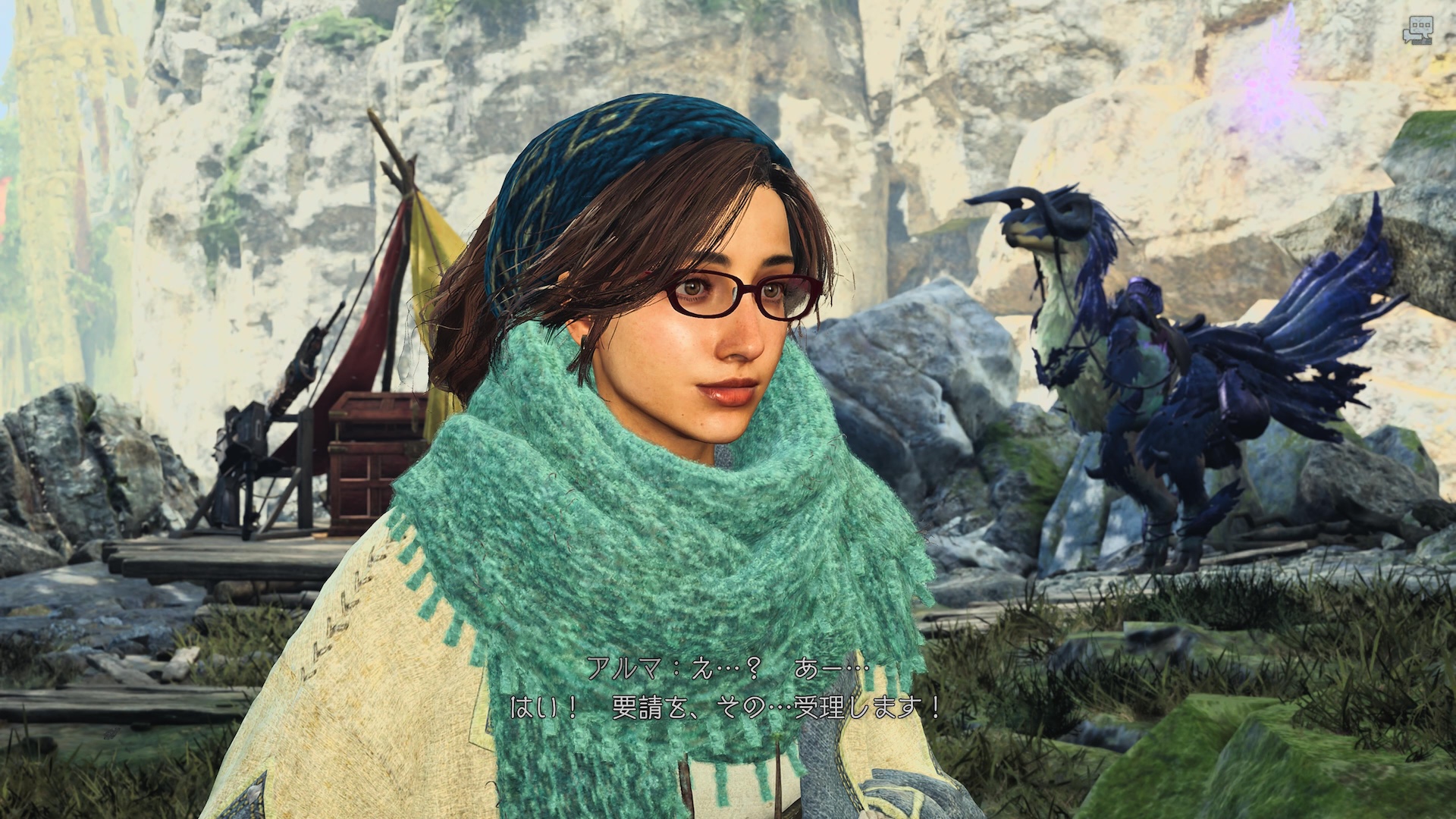 アルマさんとのやりとりが面白い