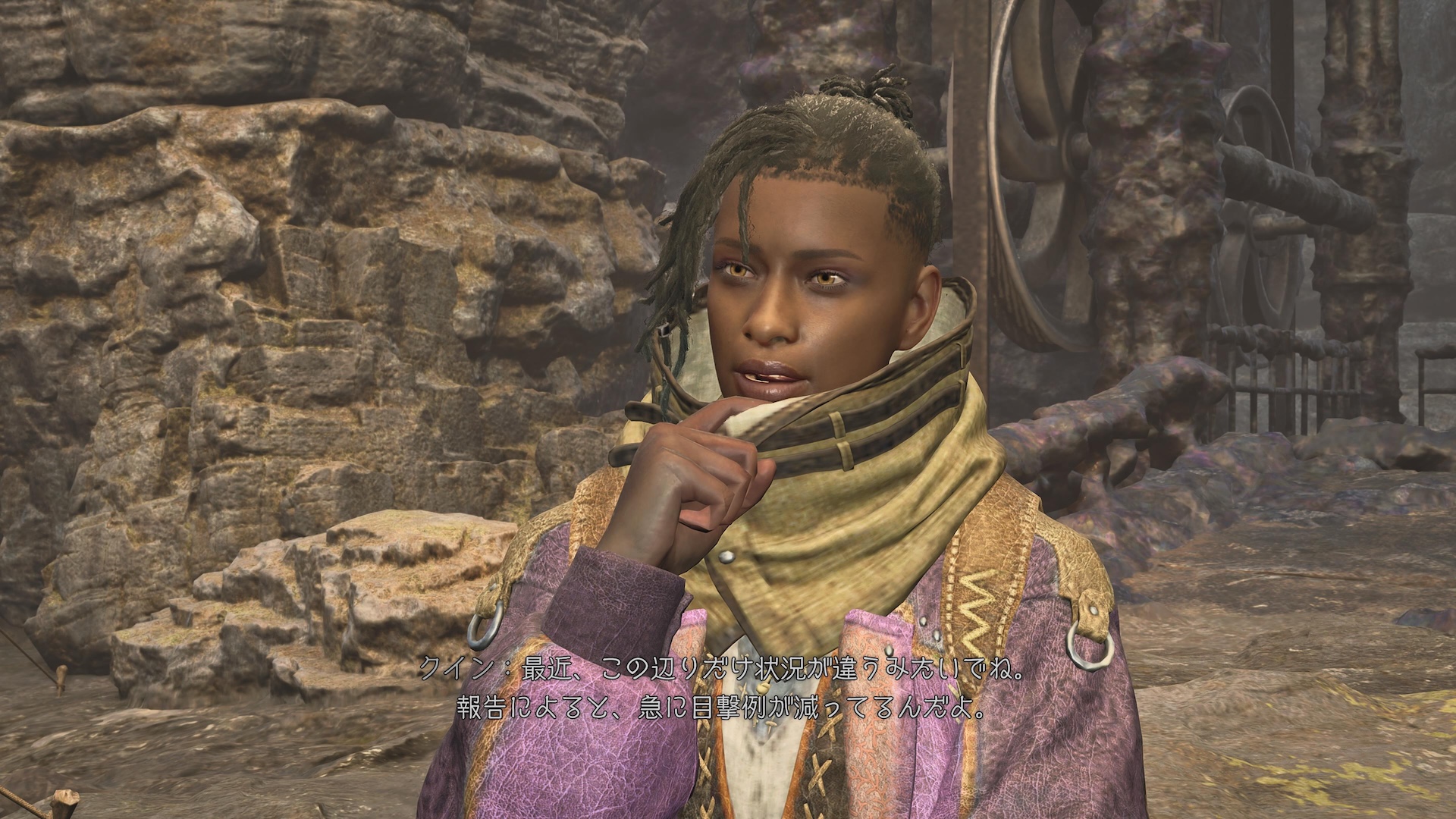 クインから情報を聞き出そう。これでサイドミッションの受注はOKだ