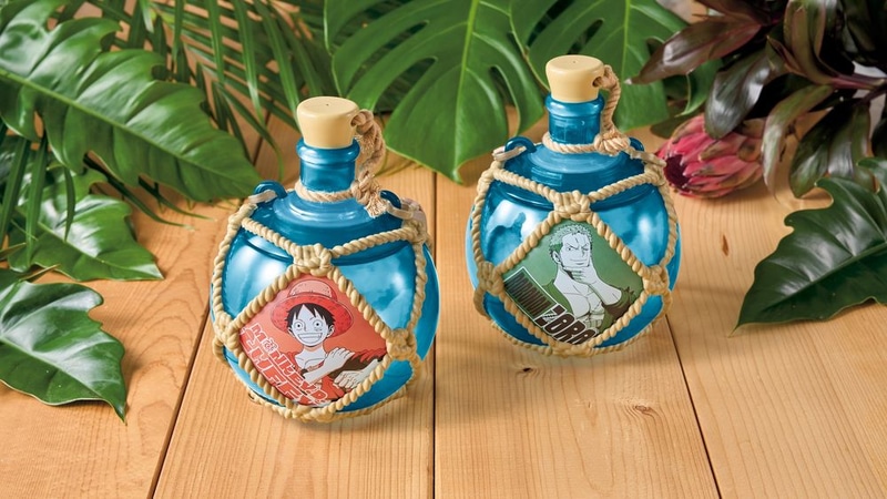 浮き球ドリンクボトル（ルフィ/ゾロ）ソフトドリンク付き