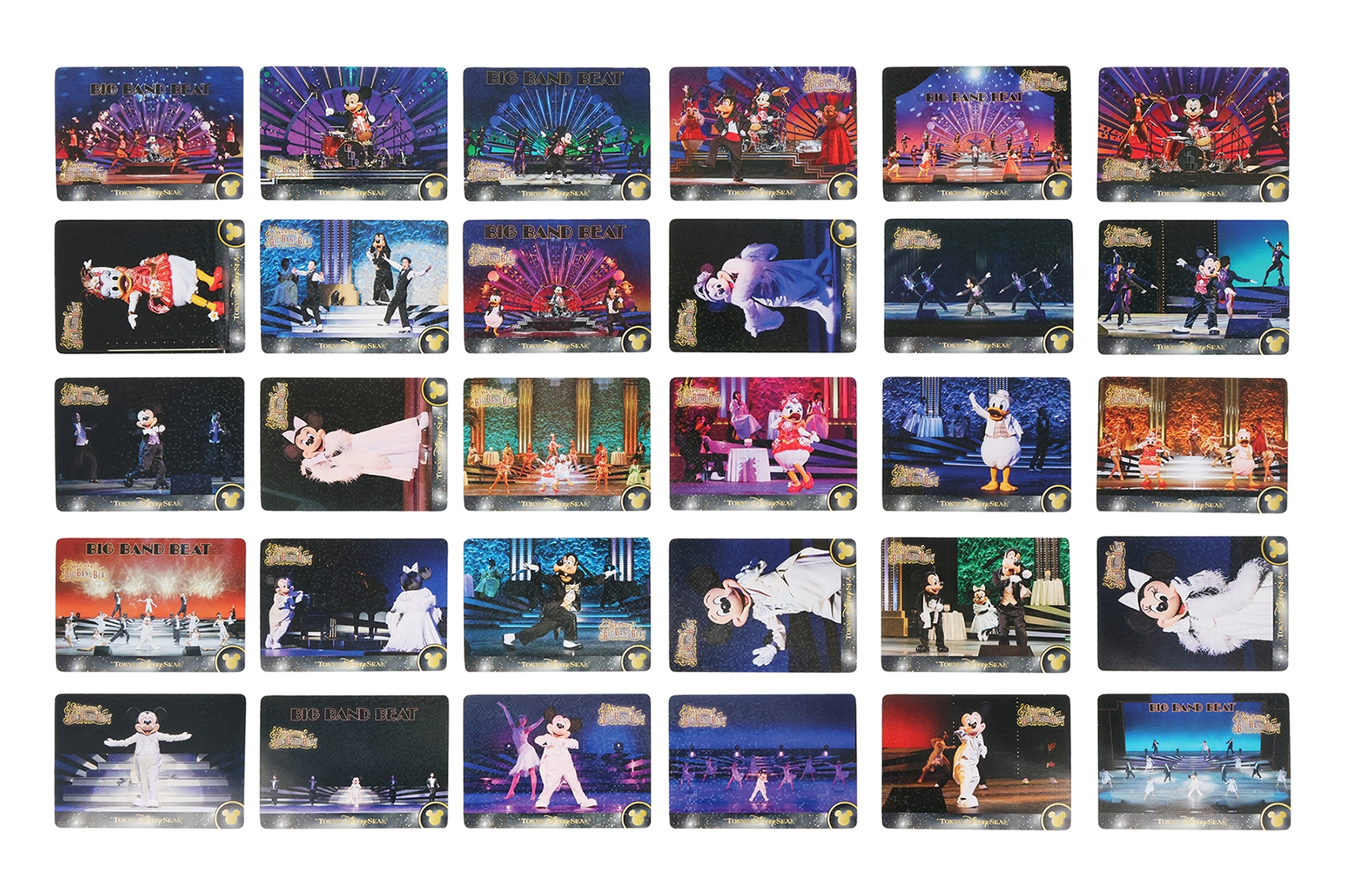 コレクションカード 500円（全30種のうち5枚入り）