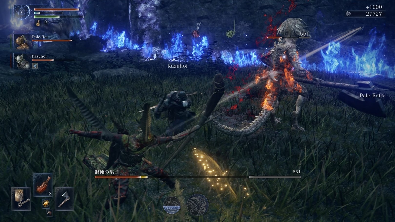 操作感だったり気を抜けないバトルだったりはやっぱり「エルデンリング」