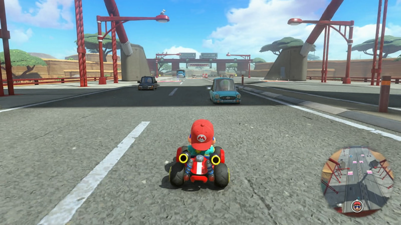 まるで現実世界のような光景が広がっているところもあれば……