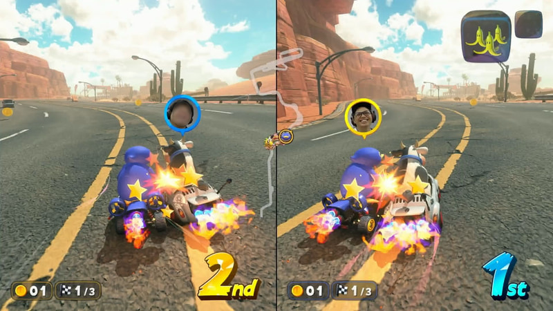 サークル部分の映像だけがリアルタイムにゲーム内へ反映される