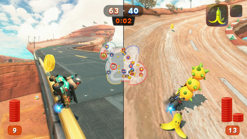 レールスライドやウォールランでしか集められないコインもあり、本作らしく進化していた