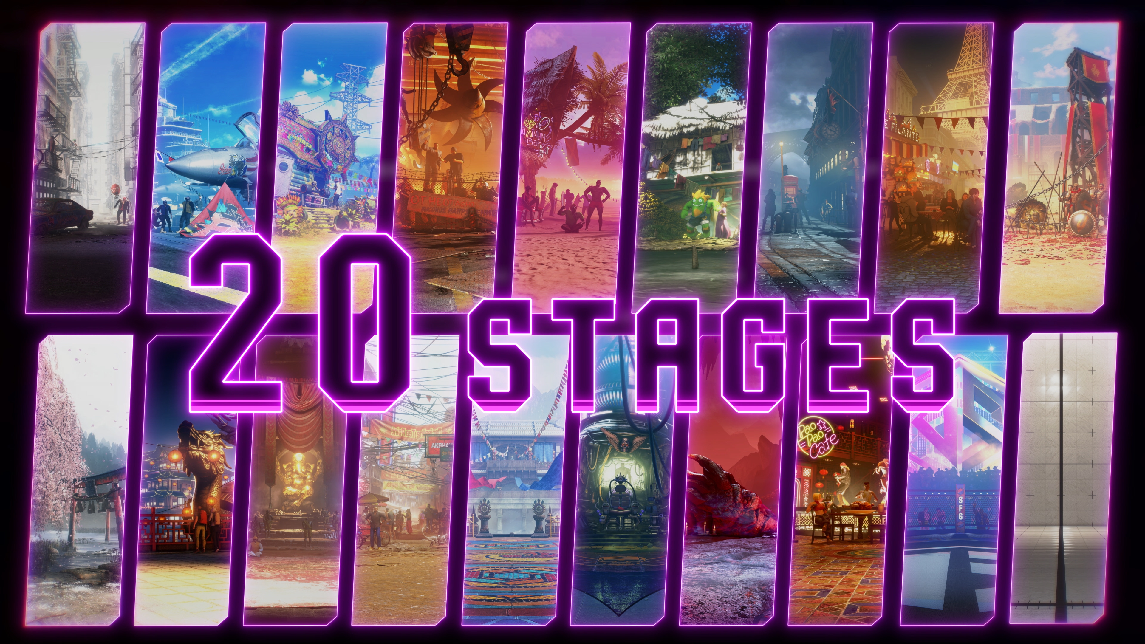 使用可能ステージは20ステージ