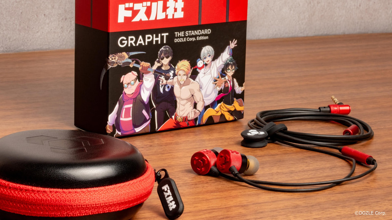 ドズル社のドズル、ぼんじゅうる、おんりー、おらふくん、おおはらMENの5人の「勝利ポーズ」をあしらった、飾って楽しめる特別パッケージ（敬称略）