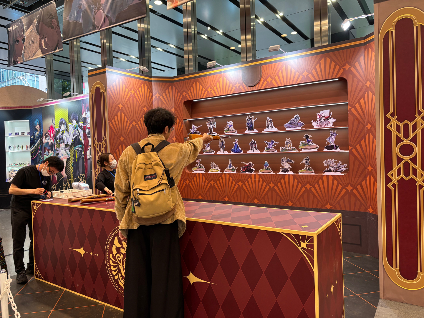 射的やガチャなどのミニゲームも