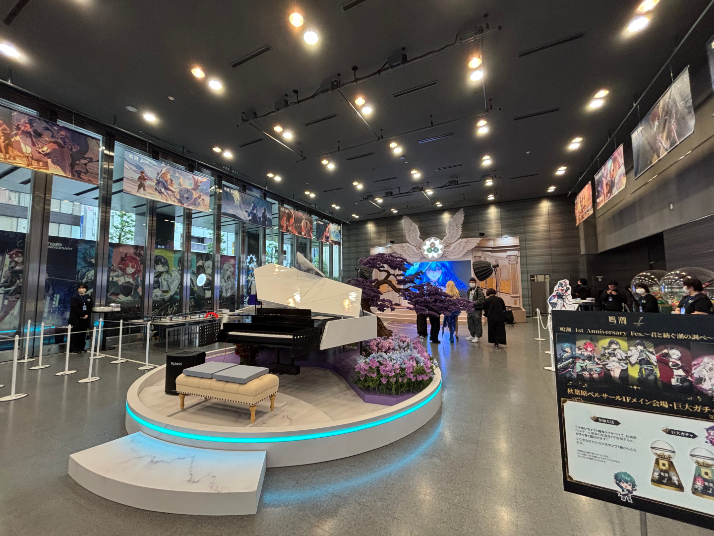 グッズの販売も実施