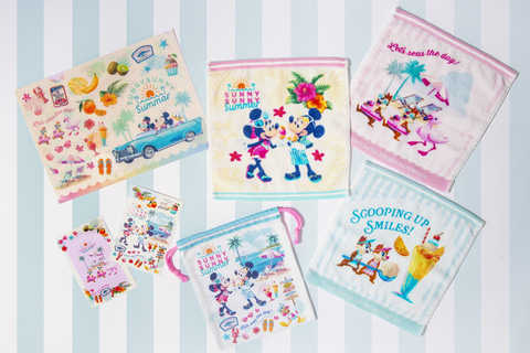 ミッキーたちが夏を楽しむ姿をデザイン！ 「SUNNY SUNNY Summer
