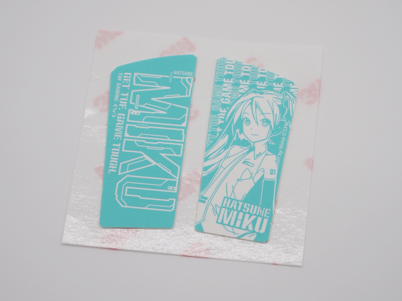 初音ミクデザインのグリップテープが付属！