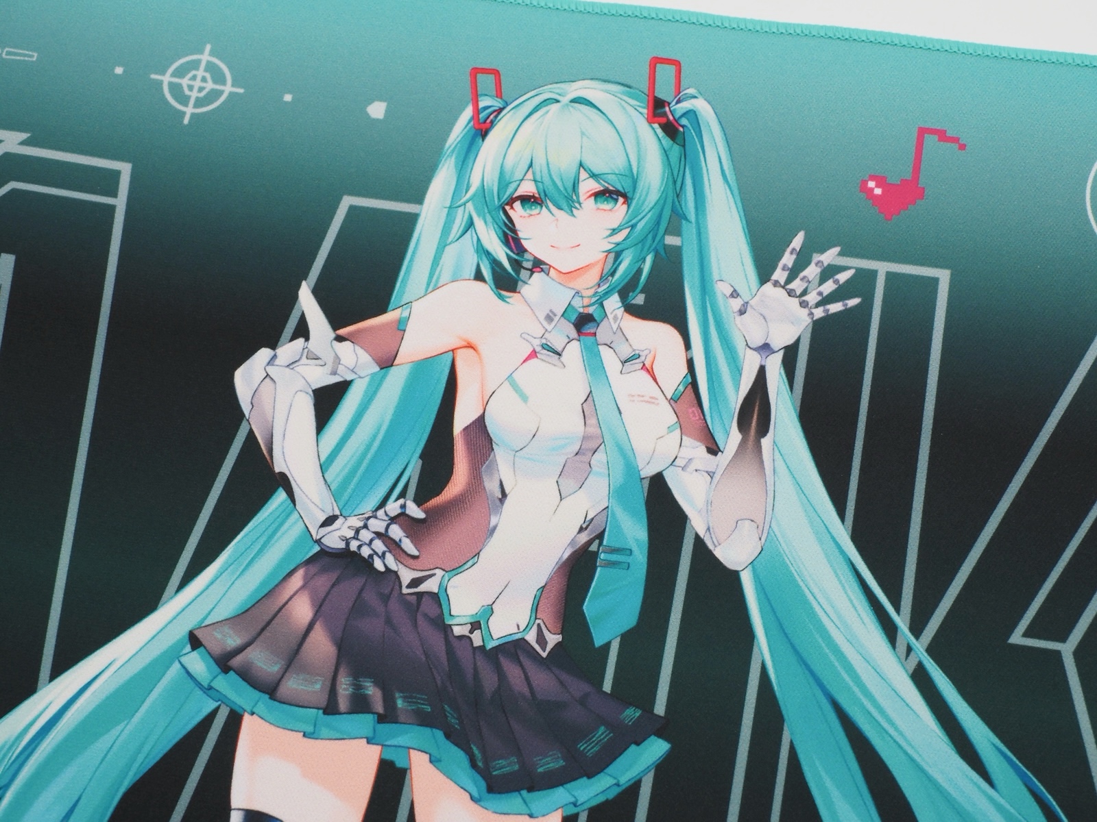 プリントは非常に高精細だ