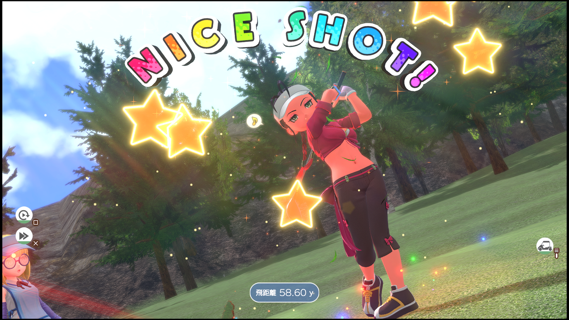 「みんなのGOLF 5」で登場したソニアも復活