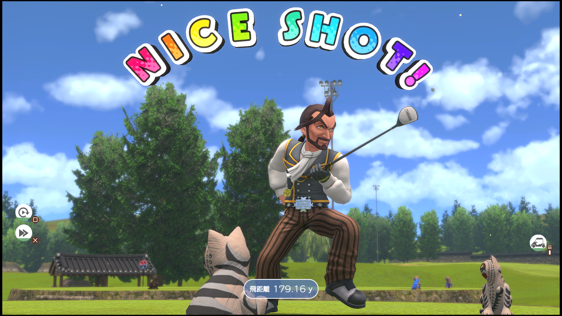 「みんなのGOLF 5」の裏ボス、アイザックが登場