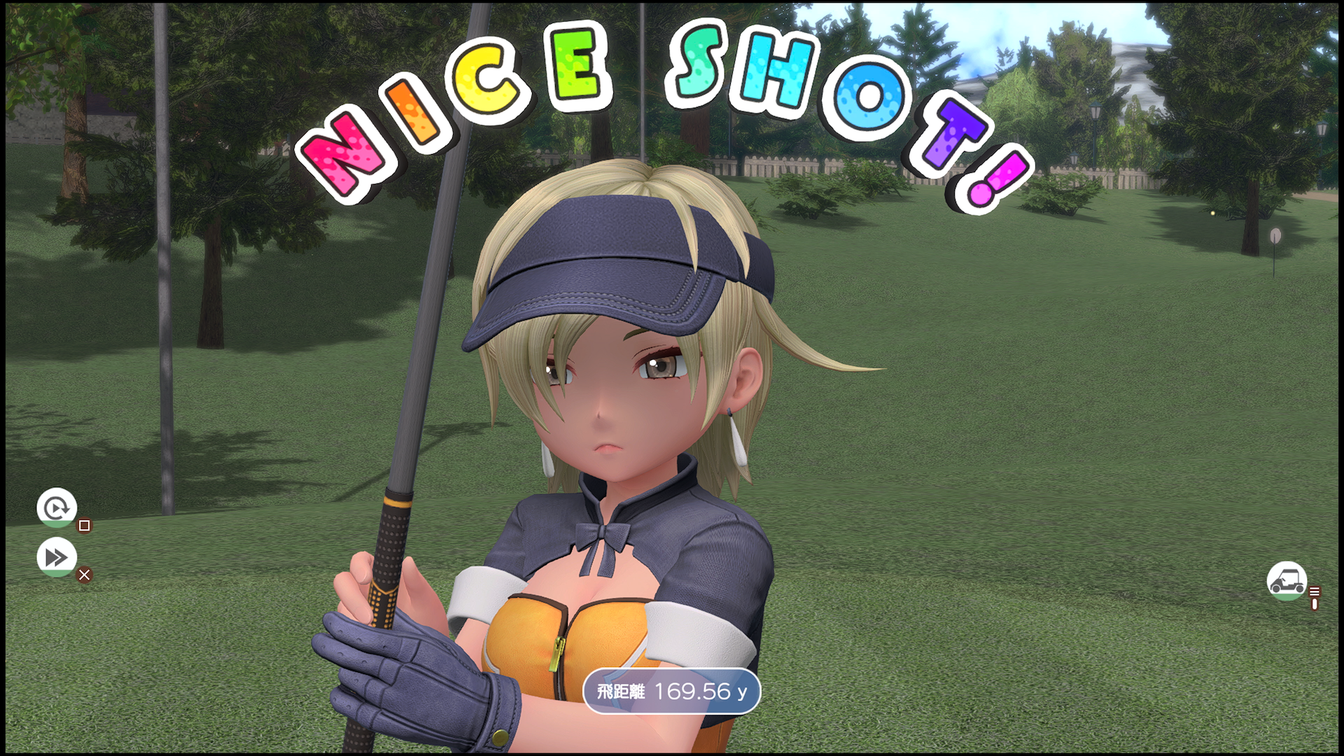 「みんなのGOLF 3」と「みんなのGOLF 4」で登場したフランスのゴルファー、ローズも復活