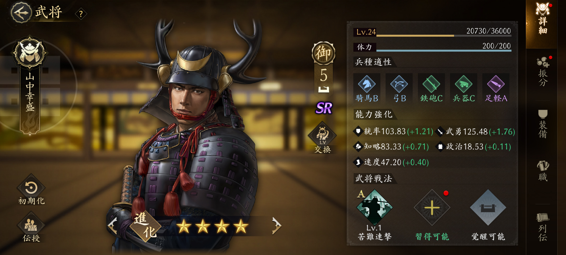 兜でも鹿をアピールする男、山中鹿之助こと山中幸盛