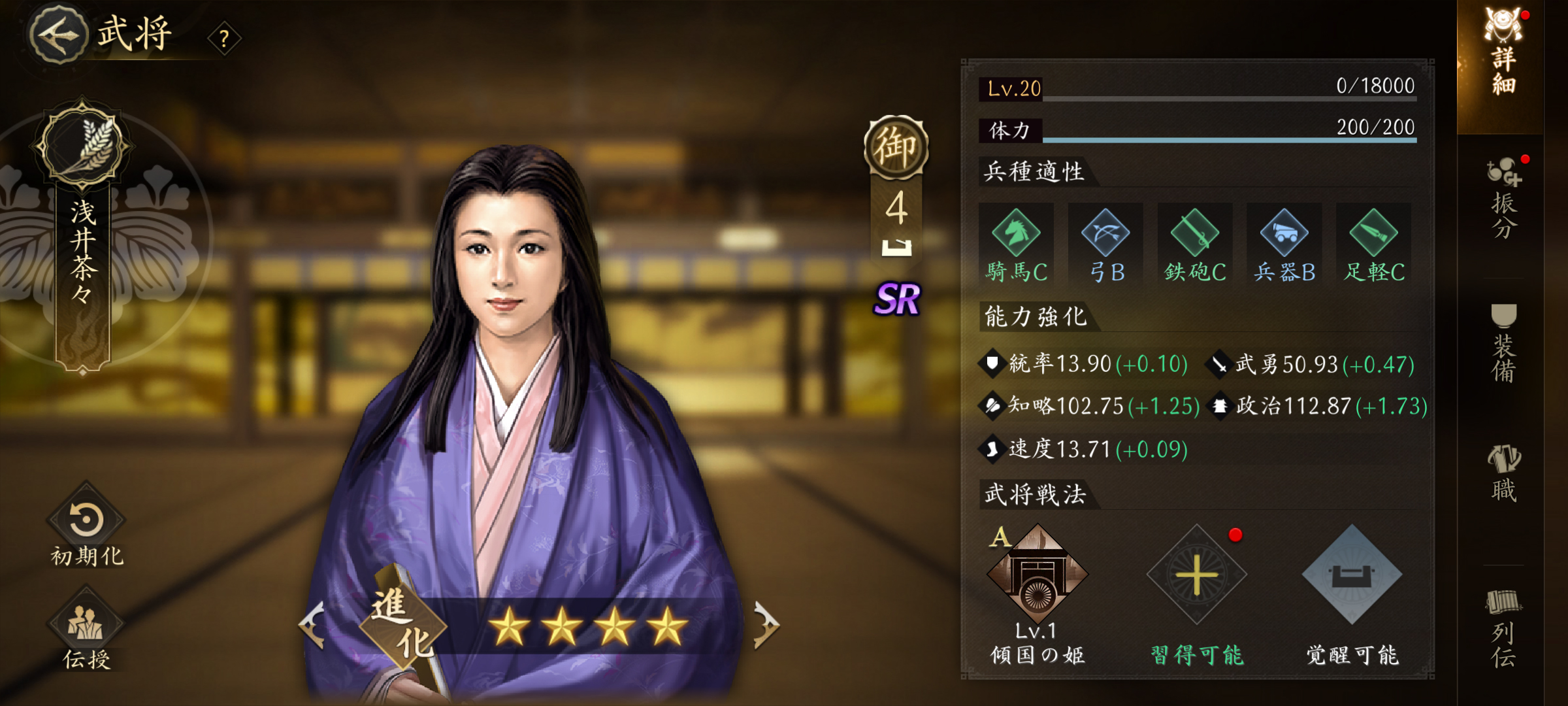 淀殿こと浅井茶々。浅井三姉妹の長女