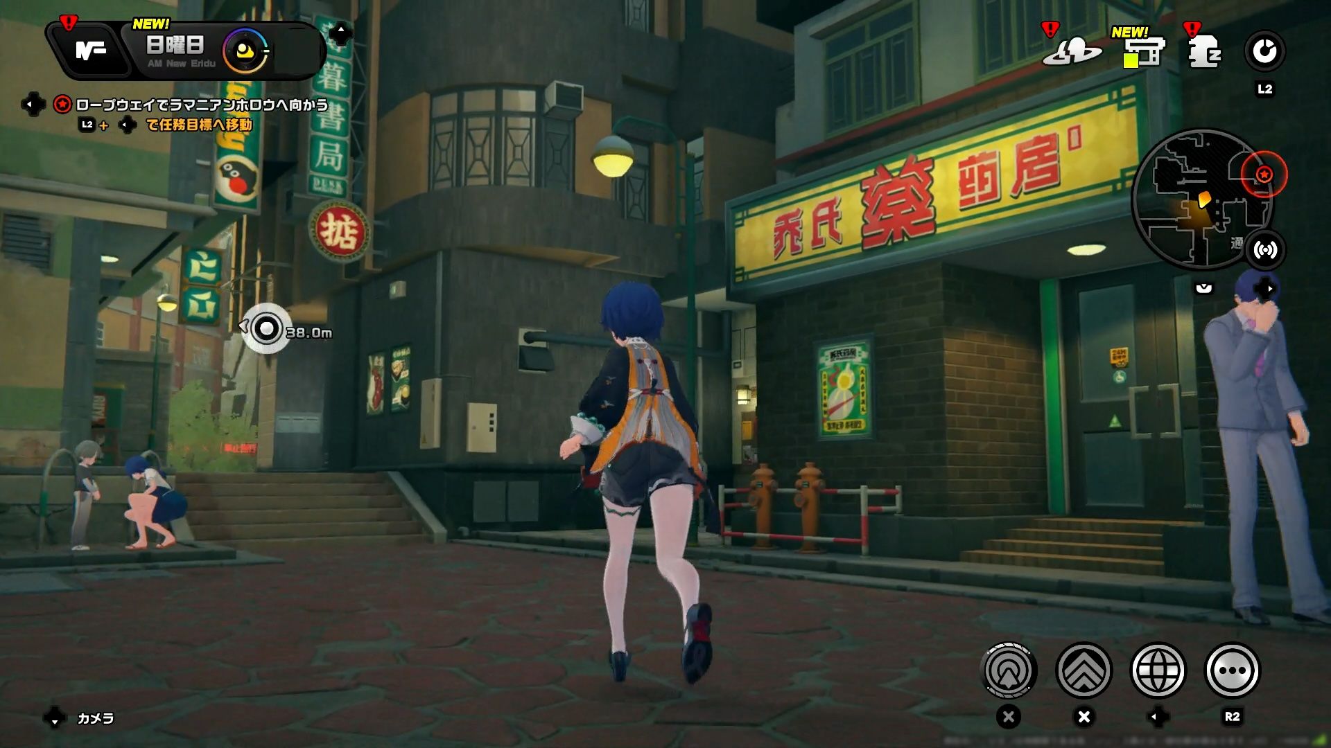 路地裏っぽいところ